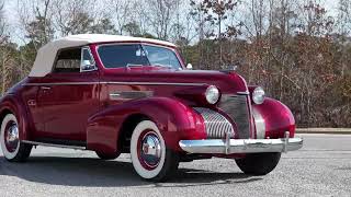 1939 Cadillac Series 61 Highlights