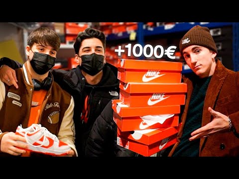 REGALANDO ZAPATILLAS a DESCONOCIDOS (+1000€)  [bycalitos]