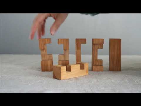 How to solve 6 Piece Wooden Cross Puzzle