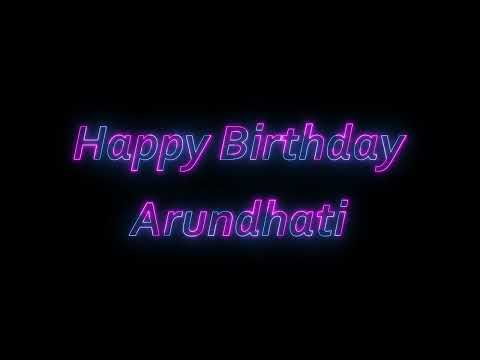 Happy Birthday Arundhati