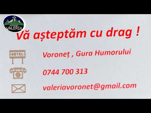 Pensiunea Valeria, Voroneț Ofertă Team Building