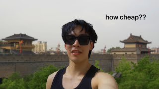 How much I spend in a day in China (Xi'an)