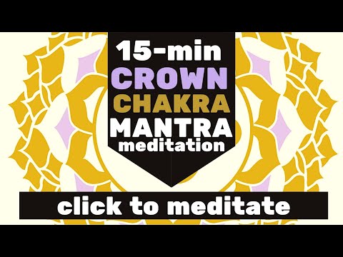 Crown Chakra Meditation (AUM) by Natural Healer