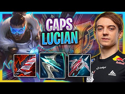 CAPS IS A BEAST WITH LUCIAN! | G2 Caps Plays Lucian ADC vs Jinx!  Season 2023