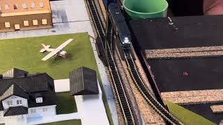 C&L Layout N Scale Running Trains