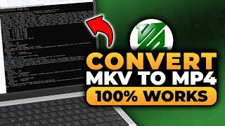 How To Convert MKV To MP4 FFmpeg (100% WORKS) | FAST & EASY | Convert MKV To MP4 Using FFmpeg