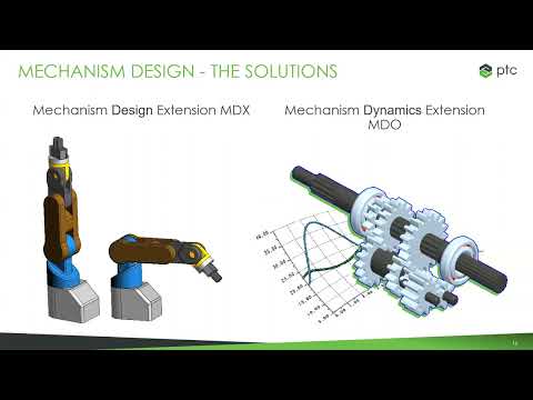 Kinematic and Dynamic Motion Analysis in Creo