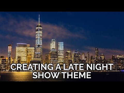Tutorial #23: Creating a Late Night Show Theme Using the Swing! & Symphobia Series