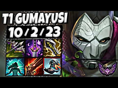 T1 Gumayusi Jhin vs Varus [ ADC ] Korea Master Patch 25.9