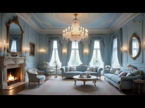 Classical Music Bridgerton Ambience🫖Relaxing fire sounds & string quartet Regencycore aesthetic