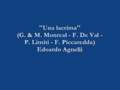 Una lacrima - Edoardo Agnelli