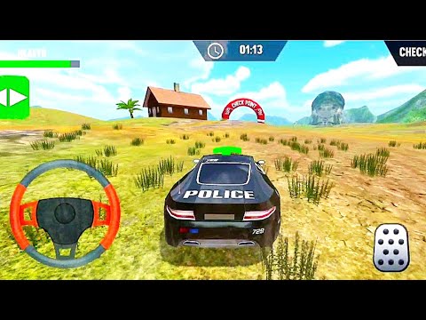 Police Car Driving Offroad game 2021 Android GamePlay