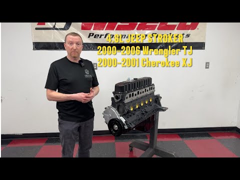 Golen Engine 4.6L Jeep Stroker Engine 2000-2006 Jeep Wrangler TJ/LJ and 2000-2001 Jeep Cherokee XJ