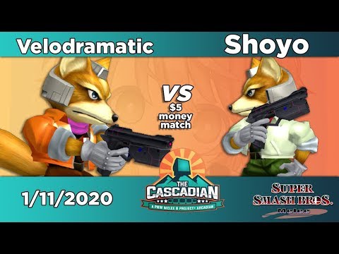 The Cascadian - Velodramatic (Red Fox) vs Shoyo (Neutral Fox) $5 Money Match