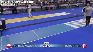 2019 741 T32 01 M F Individual Duesseldorf GER ZCH BLUE BERG DEN vs RZADKOWSKI POL