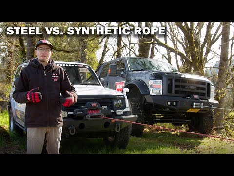 Steel vs. Synthetic Winch Line