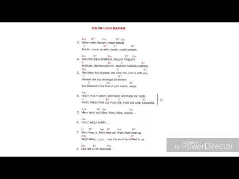 SHLOM LEKH MARIAM Song of the Neocatechumenal Way