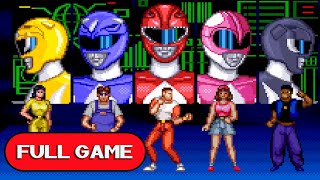 Mighty Morphin Power Rangers SNES FULL GAME Longplay Gameplay Walkthrough Playthrough VGL