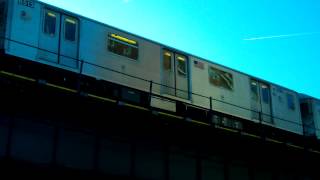 preview picture of video 'NYCTA:Wakefield-bound R142 2 Train@White Plains Road'