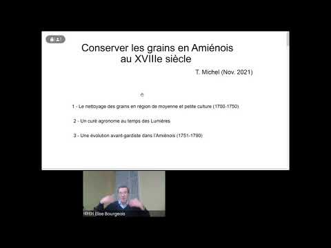 , title : 'La conservation des grains au XVIIIe s. - Conférence de Thierry MICHEL - "Mardi des Archives"'