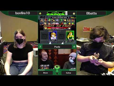 CT GamerCon 5 SSBM - bonfire10 (Sheik) vs. ACE | Bbatts (Peach) - Melee WR4