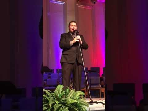 Dustin Jenkins singing 10-1-17