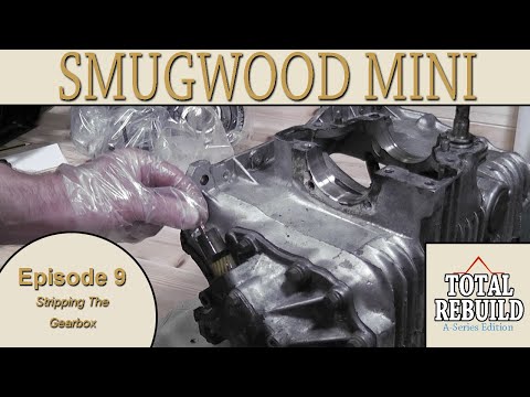 Classic Mini A+ Series Engine Total Rebuild Episode 9 - Stripping The Gearbox