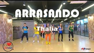 #zumba2020   I LOVE ZUMBA / 줌바 홈트  /  arrasando - Thalia