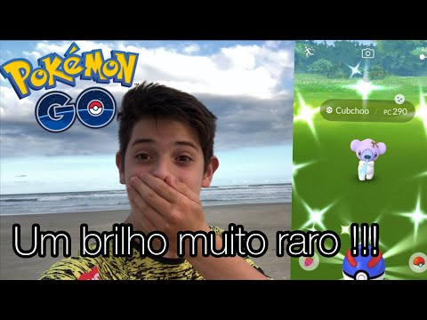 Consegui um shiny muito raro !!! Evento natalino !!!! — Pokémon go