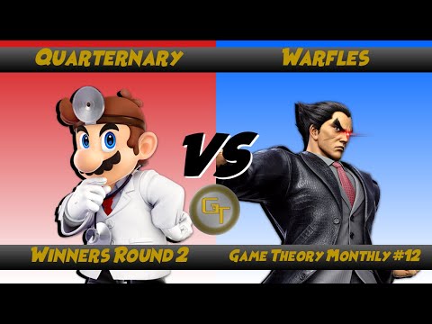 Game Theory #12: Winners R2 - Quaternary (Dr. Mario) Vs. Warfles (Kazuya)