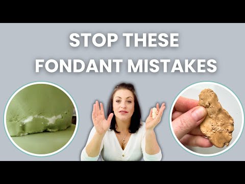 9 Fondant Mistakes to Avoid & Fixes - Cake Decorating for Beginners