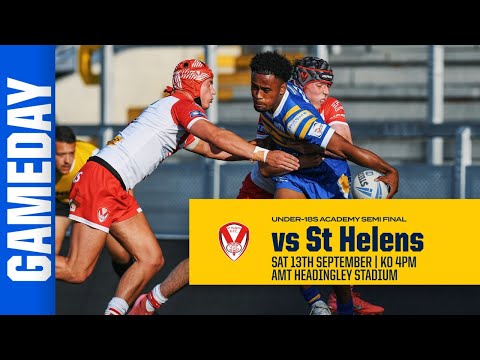 FULL MATCH | Rhinos U18s Academy vs St Helens U18s Academy