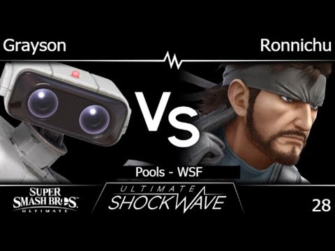 USW 28 - Grayson (ROB) vs LSG | Ronnichu (Snake) Pools - WSF - SSBU