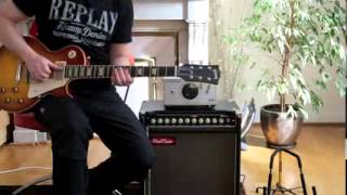 Video thumbnail for Redplate BlackVerb Drive 6V6 Gibson LP R9 by RedPlate Amps