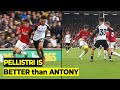 Pellistri plays an IMPORTANT ROLE compared to Antony during vs Fulham game | Manchester United News