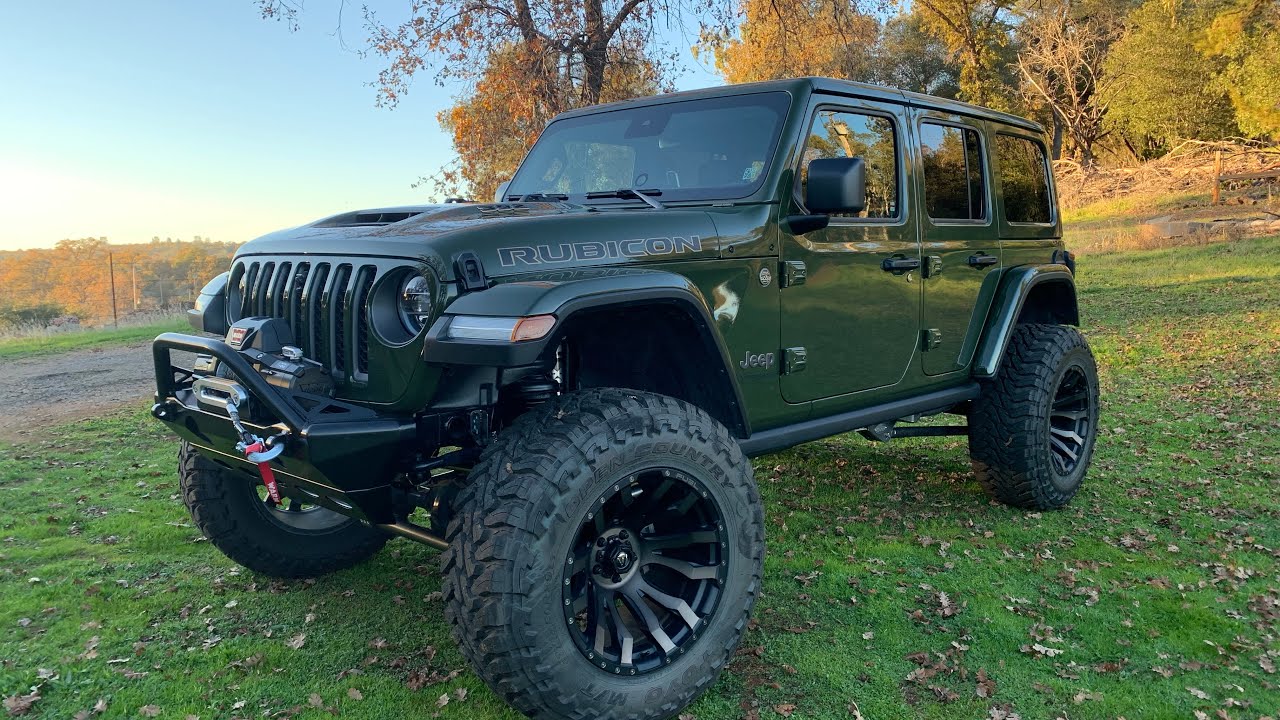 392 Jeep JL Rubicon Long Arm on 37’s