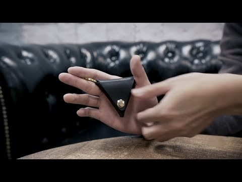 Worker's Collection: Coin Pouch Midnight Black Half Dollar Size