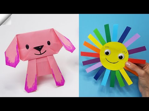 Fun and easy paper game 6 moving paper toys