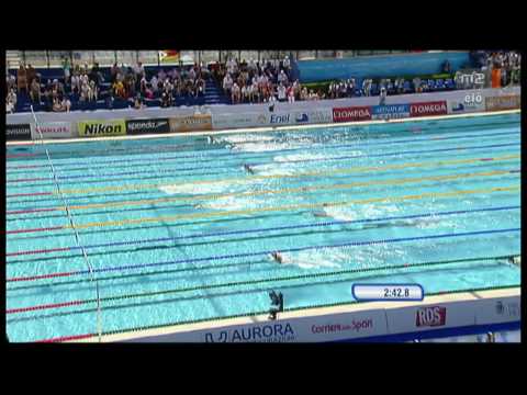 Roma 2009 - 400m vegyes - elofutam - Hosszu Katinka