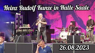 Heinz Rudolf Kunze Open Air Halle Saale Laternenfest, 26.08.2023