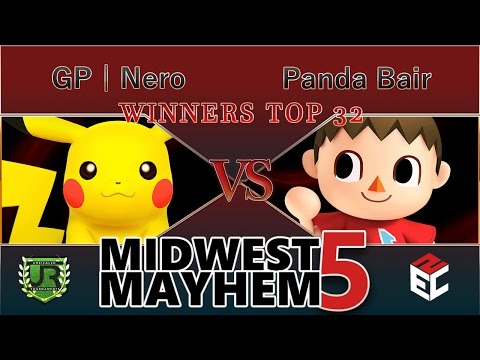 Midwest Mayhem 5 WINNERS TOP 32 - GP | Nero (Pikachu) vs Panda Bair (Villager)