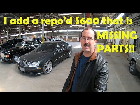 I add a 2003 Mercedes S600 V12 Twin Turbo to the Cave!!