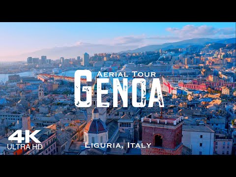 GENOA 🇮🇹 GENOVA 2023 Drone Aerial 4K | LIGURIA Genua Itália Itália
