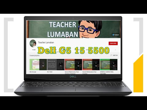 Dell G5 15 5500 - disassembly and upgrade options | Teacher Lumaban