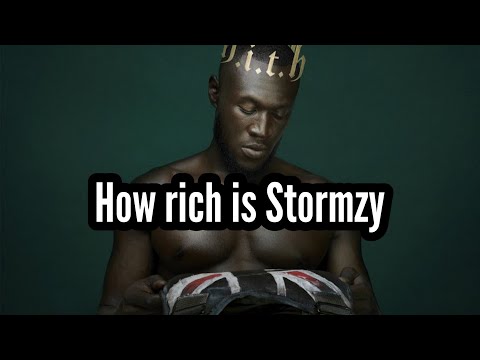 How rich is Stormzy?