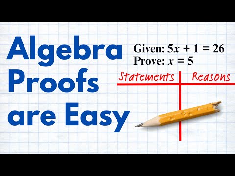 Algebraic Proofs Properties