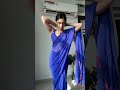 Full Blue And Red Heart Saree By Tanya Mittal Saree Blue Sareelove Blouse Viral Shorts