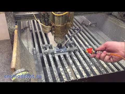 Фрезеровка стали ст3 на станке с ЧПУ CNC-60120ST