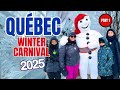 CARNAVAL De QUÉBEC Ice Palace Meeting Bonhomme Carnaval Part1