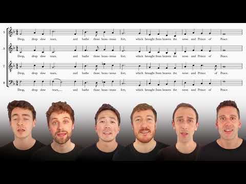 Sing along with The King's Singers: Drop, drop slow tears (Orlando Gibbons)